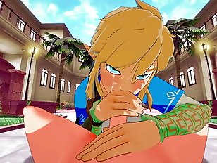 Zelda Genshin Impact Yaoi – Link x Tartaglia POV Handjob Blowjob and Fucked – Japanese asian manga anime game porn gay