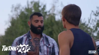 Theo Brady & Benjamin Blue Are On A Road Trip And Get Lost Then Markus Kage Comes To Fuck & Save Them – Twink Pop